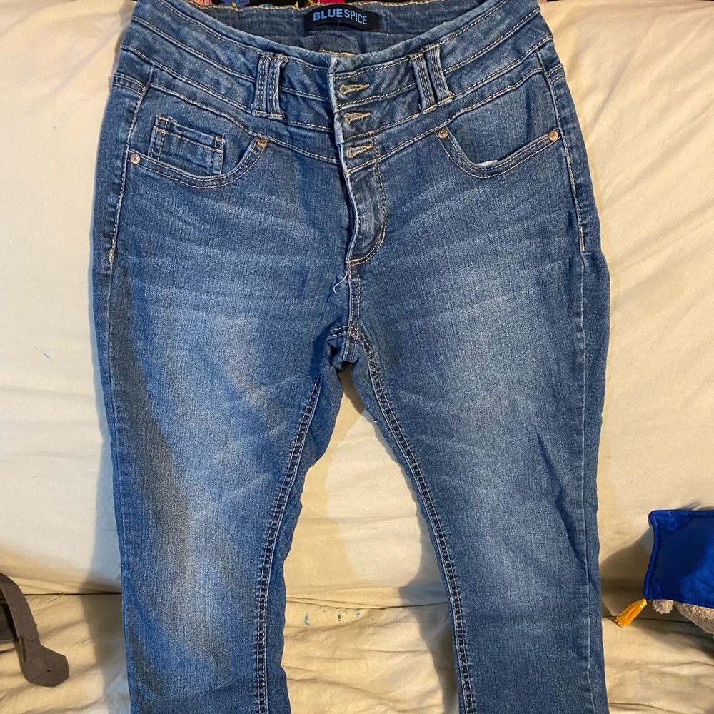 BlueSpice high waisted skinny jeans